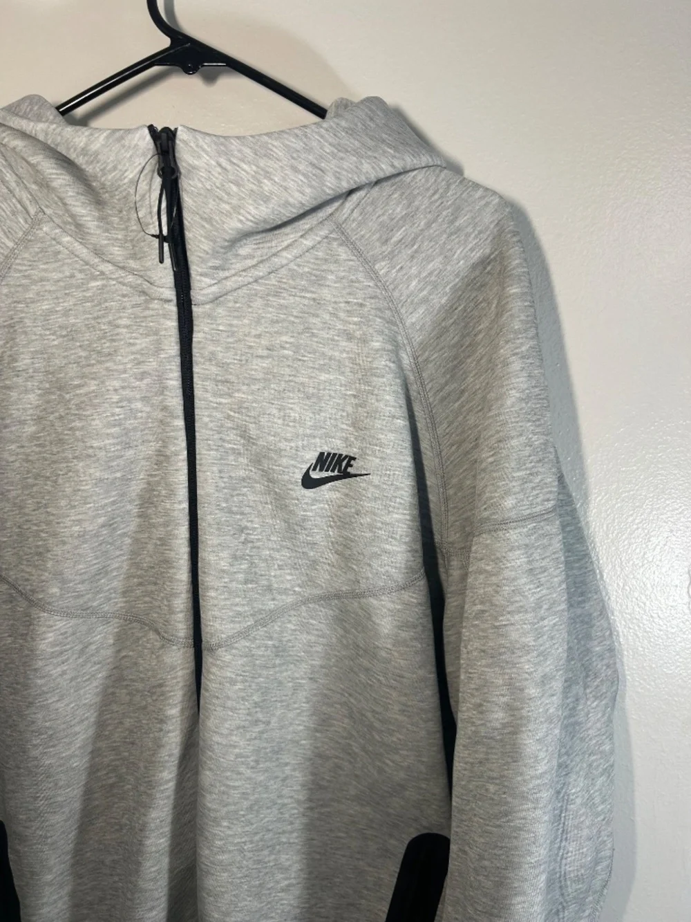 Nike Sportswear Tech Fleece Full-Zip Hoodie Heather Grey FB7921-063 Size 2XL NEW